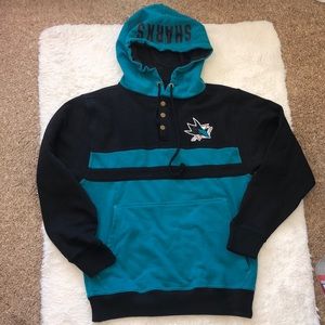 San Jose sharks old time hockey men’s hoodie